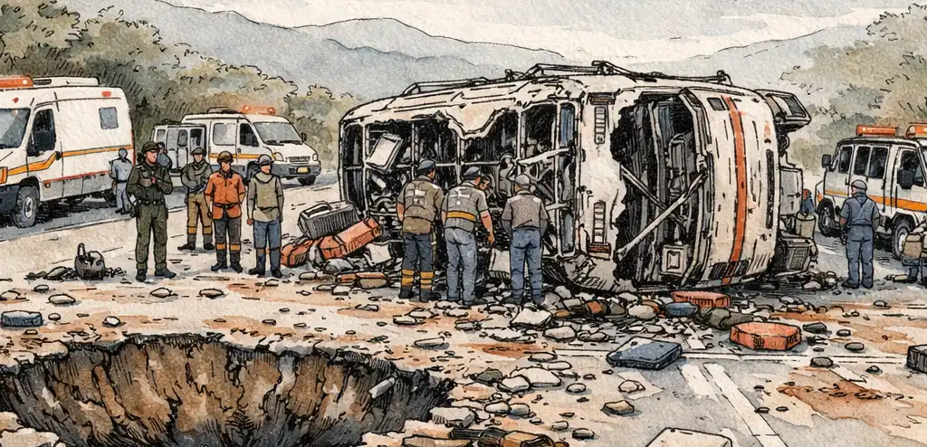 Colombia Bus Bombing Death Toll Rises to 20