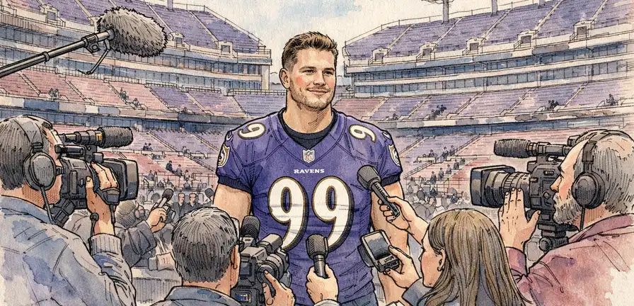 Ravens Sign Trey Hendrickson