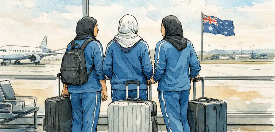 Three More Iranian Women's Soccer Players Return Home