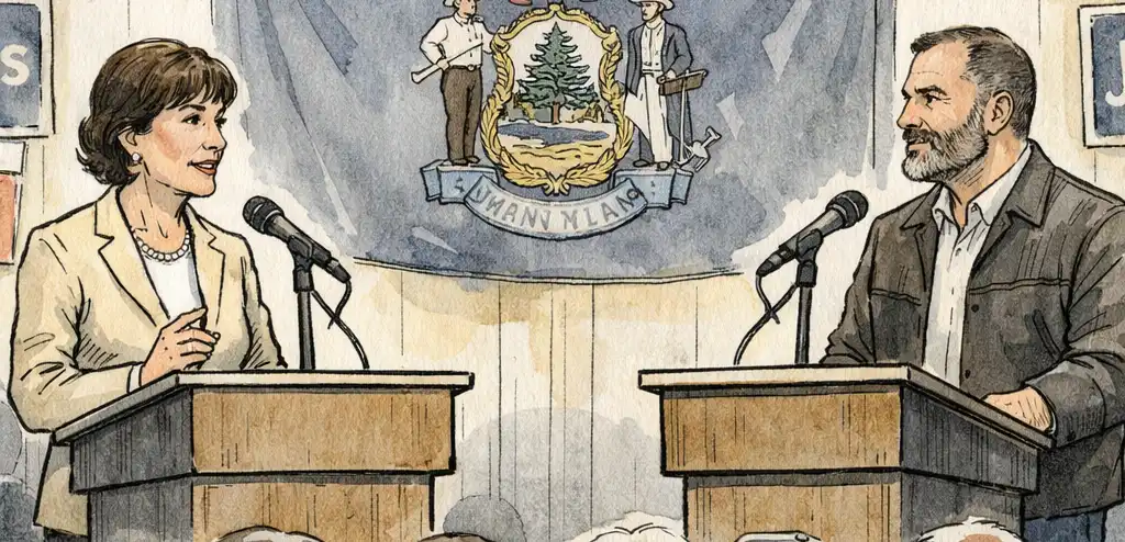 Maine Senate Race Pits Collins vs Jackson