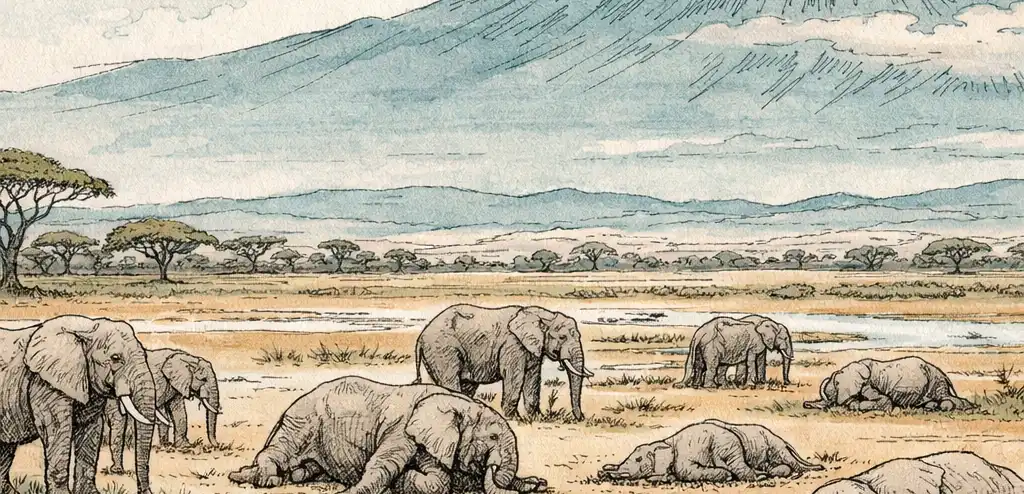 Kenya Probes Deaths of 15 Elephants in Amboseli Ecosystem
