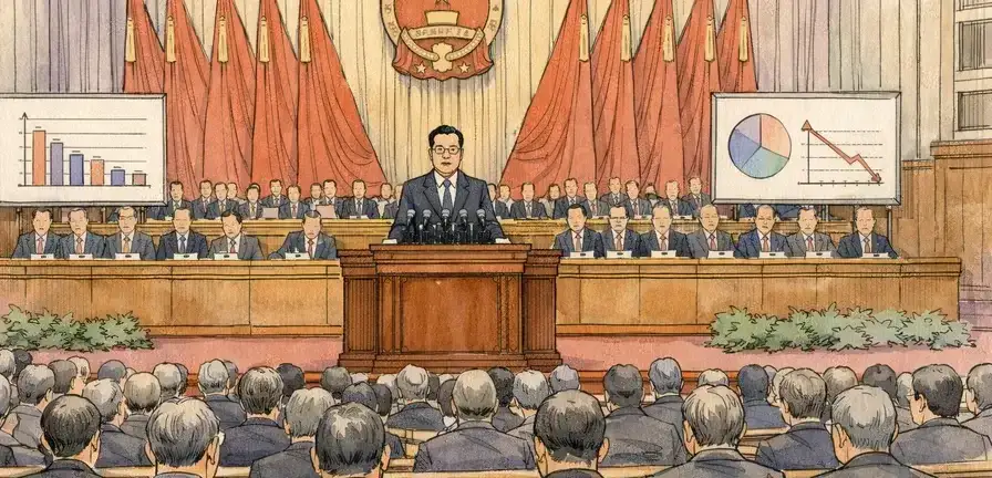 China Sets Lowest GDP Growth Target in Decades Amid Economic Shift