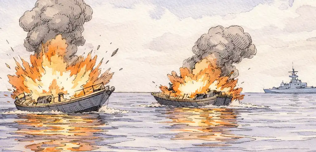 US Strikes Kill Five on Alleged Drug Boats