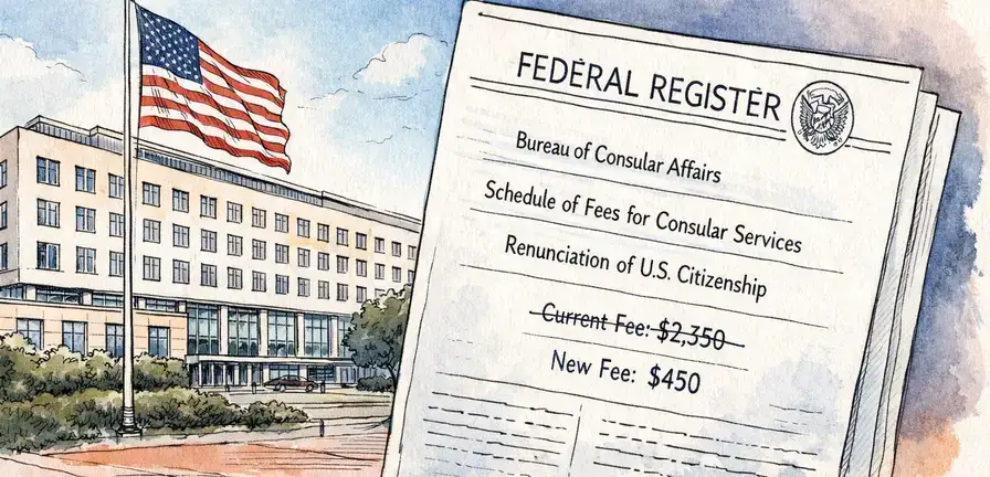 State Department Cuts Citizenship Renunciation Fee by 80%