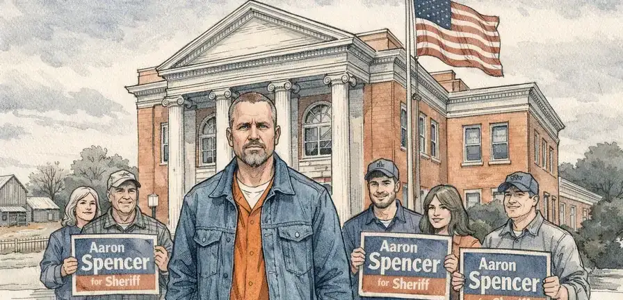 Aaron Spencer Wins GOP Nomination for Lonoke County Sheriff Amid Murder Trial