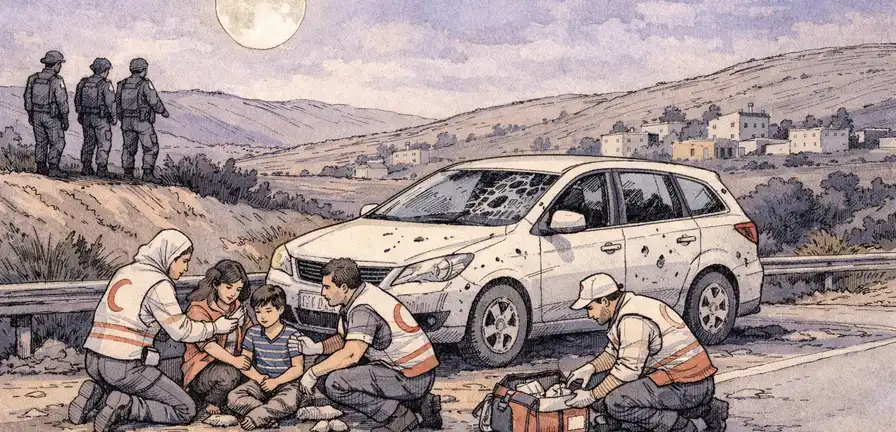 Soldados israelíes matan a familia palestina en Cisjordania