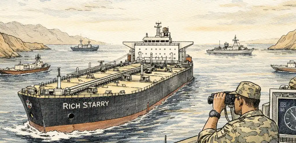 Iran Recloses Strait of Hormuz Amid US Blockade