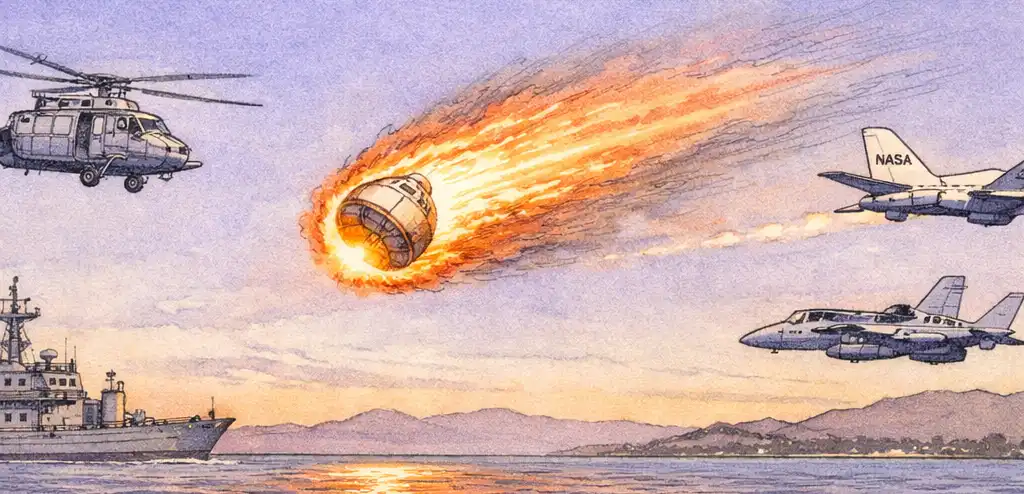 Artemis II Crew Prepares for Earth Reentry