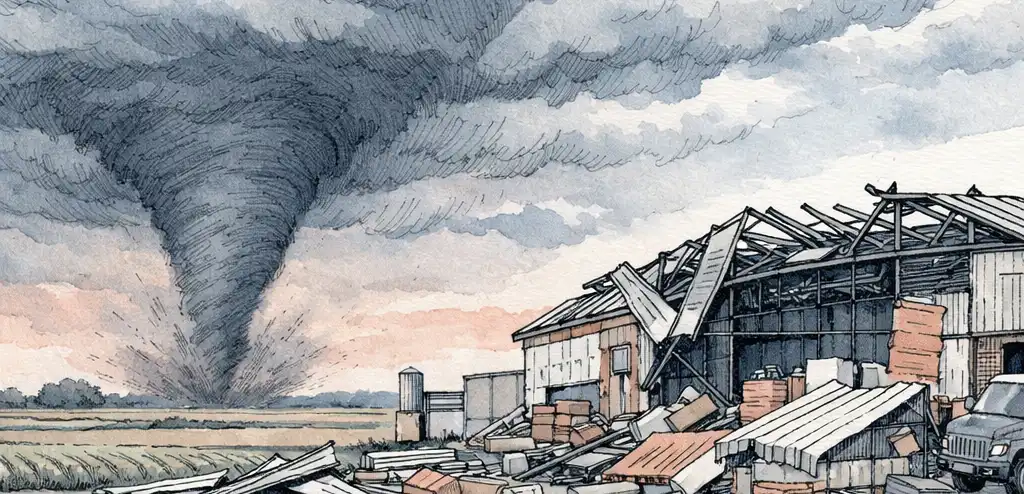 Midwest Storms Spawn 31 Tornadoes
