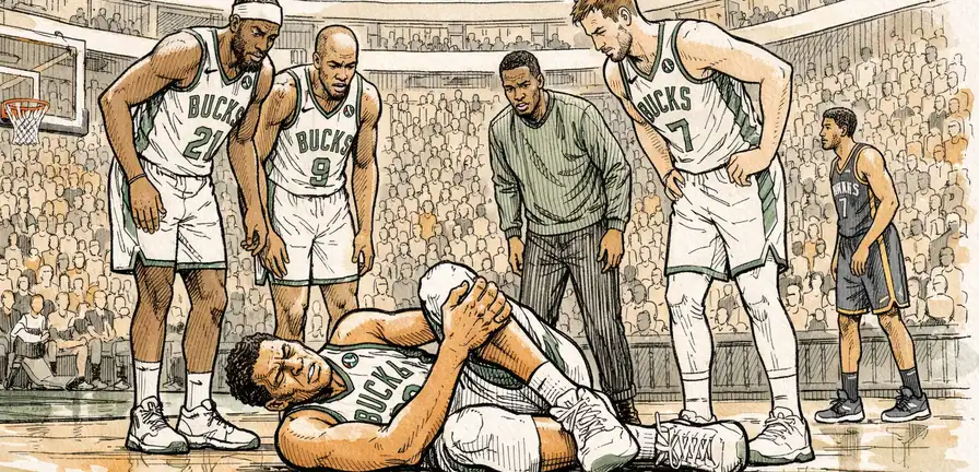Giannis Antetokounmpo Injured in Bucks' Win Over Pacers