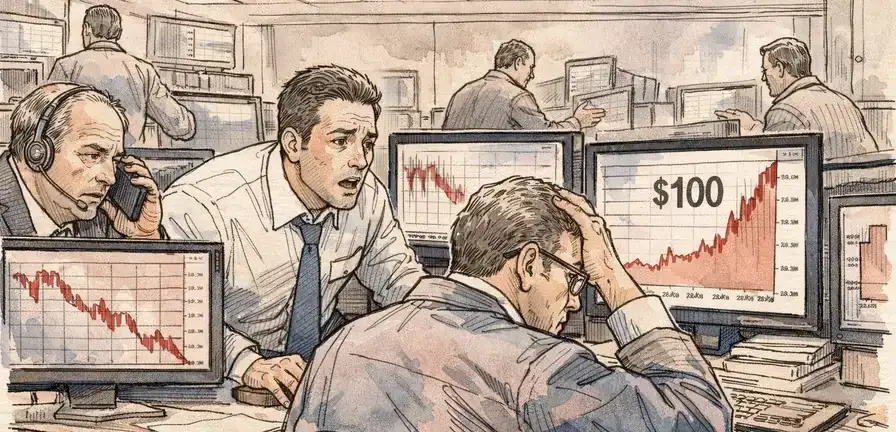 Stocks Tumble as Oil Prices Surge Amid Iran War