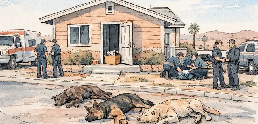 Mother Killed Protecting Son from Dog Attack at California Home