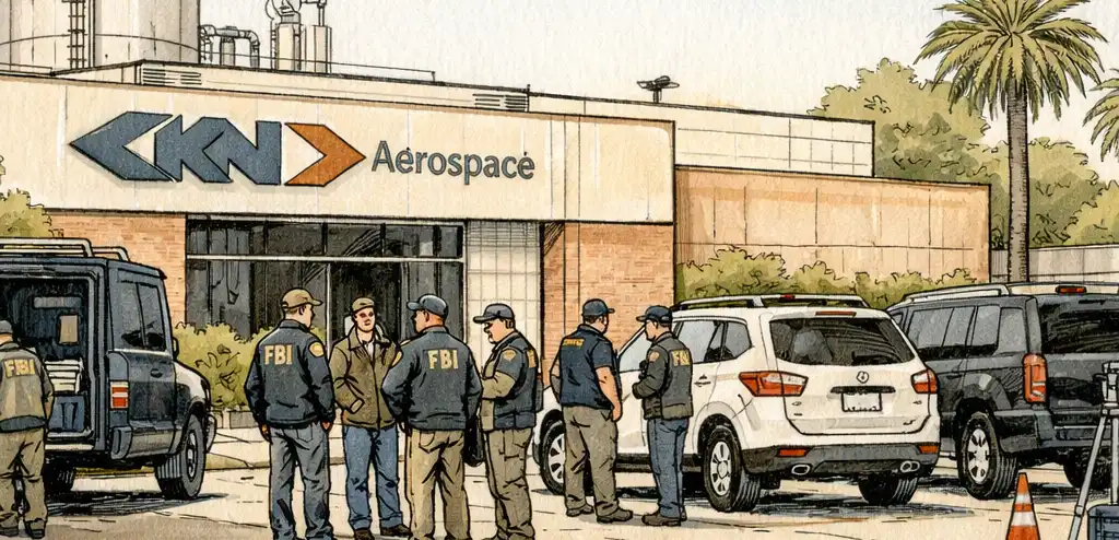 FBI Searches GKN Aerospace After Chemical Tank Incident